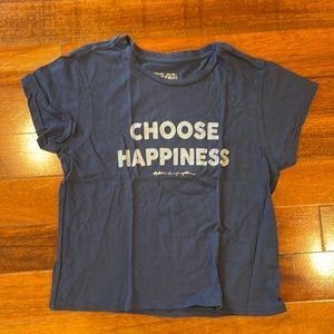 spiritual gangster happiness crop tee